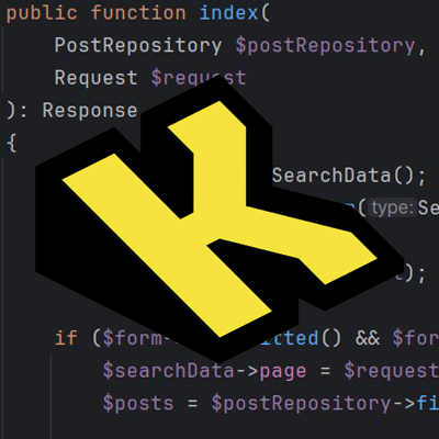 Screenshot of the project